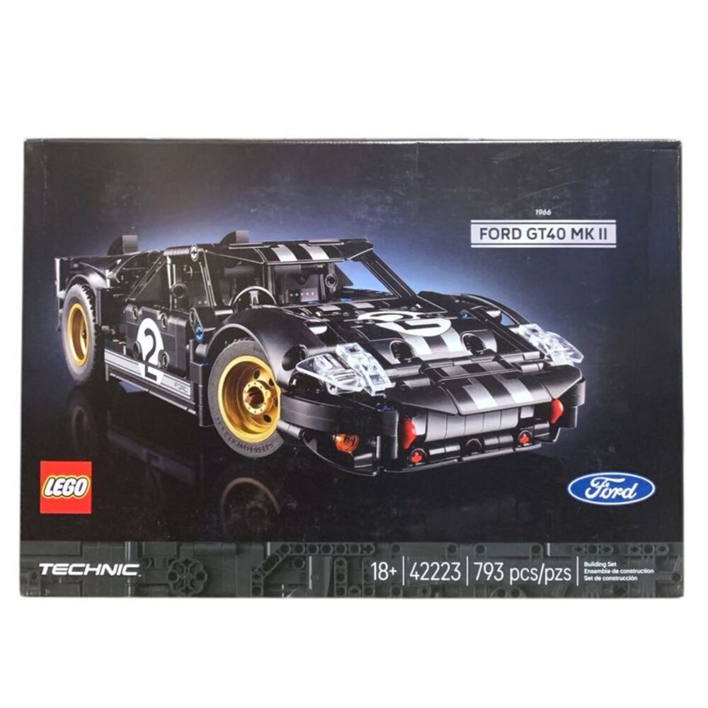 LEGO Technic – 1966 Ford GT40 MK II, 42223, 793 Pieces